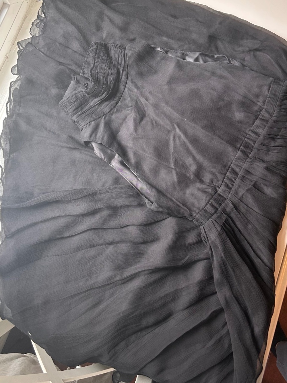Zara Black Holiday Dress